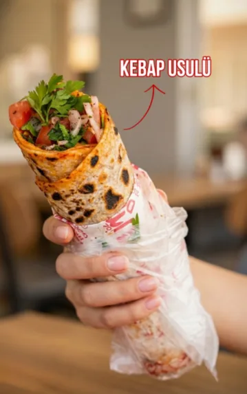Kebap Usulü / Ролл в стиле кебаб